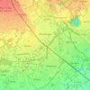 Mappa topografica Parabiago, altitudine, rilievo