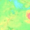 Mappa topografica Trowbridge Township, altitudine, rilievo