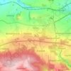 Mappa topografica Nohra, altitudine, rilievo