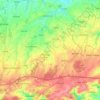 Mappa topografica 5380, altitudine, rilievo