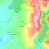 Mappa topografica Canedo, altitudine, rilievo