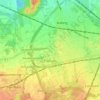 Mappa topografica Freiham, altitudine, rilievo