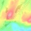 Mappa topografica Lettergull, altitudine, rilievo