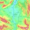 Mappa topografica Bockenem, altitudine, rilievo