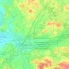 Mappa topografica 27367, altitudine, rilievo