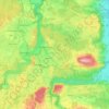 Mappa topografica 86971, altitudine, rilievo