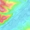 Mappa topografica Beiershausen, altitudine, rilievo