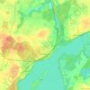 Mappa topografica Bad Kleinen, altitudine, rilievo