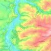 Mappa topografica Zettlitz, altitudine, rilievo