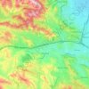 Mappa topografica Lafayette, altitudine, rilievo