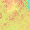 Mappa topografica Temagami, altitudine, rilievo