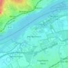 Mappa topografica Frei-Weinheim, altitudine, rilievo