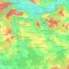 Mappa topografica Saal an der Donau (VGem), altitudine, rilievo