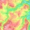 Mappa topografica Venusberg, altitudine, rilievo
