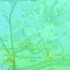 Mappa topografica Neerijnen, altitudine, rilievo