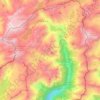 Mappa topografica Formazza, altitudine, rilievo