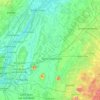 Mappa topografica Rivière Yamaska, altitudine, rilievo