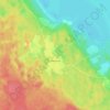 Mappa topografica Моторное, altitudine, rilievo