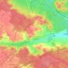 Mappa topografica Saint-Arnoult-en-Yvelines, altitudine, rilievo