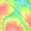 Mappa topografica Малеево, altitudine, rilievo