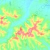 Mappa topografica Lu e Cuccaro Monferrato, altitudine, rilievo