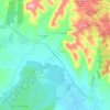 Mappa topografica Terrenos del Lote 13 "Tlahuanapa", altitudine, rilievo