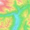 Mappa topografica Strembo, altitudine, rilievo