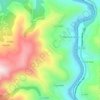 Mappa topografica Piñeira, altitudine, rilievo