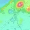 Mappa topografica San Marcos, altitudine, rilievo