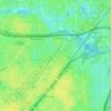 Mappa topografica 12159, altitudine, rilievo