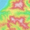 Mappa topografica Capovalle, altitudine, rilievo