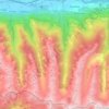 Mappa topografica Caiolo, altitudine, rilievo