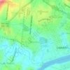 Mappa topografica Moinhos, altitudine, rilievo