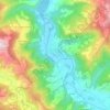 Mappa topografica Monesiglio, altitudine, rilievo