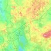 Mappa topografica 23992, altitudine, rilievo