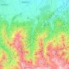 Mappa topografica Chiusa di Pesio, altitudine, rilievo