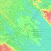 Mappa topografica Уломское сельское поселение, altitudine, rilievo