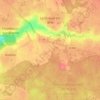 Mappa topografica La Queue-en-Brie, altitudine, rilievo