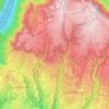 Mappa topografica Erbezzo, altitudine, rilievo