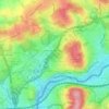Mappa topografica 42115, altitudine, rilievo