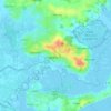 Mappa topografica 25876, altitudine, rilievo