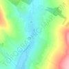 Mappa topografica Tîrșiței, altitudine, rilievo