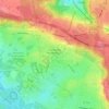 Mappa topografica Le Chesnay-Rocquencourt, altitudine, rilievo