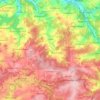 Mappa topografica Triebel, altitudine, rilievo