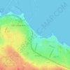 Mappa topografica Glasthule, altitudine, rilievo