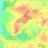 Mappa topografica Wedendorf, altitudine, rilievo