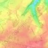 Mappa topografica Scheulder, altitudine, rilievo