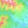 Mappa topografica Portula, altitudine, rilievo