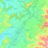 Mappa topografica Teno, altitudine, rilievo
