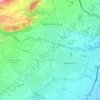 Mappa topografica Rivalta di Torino, altitudine, rilievo